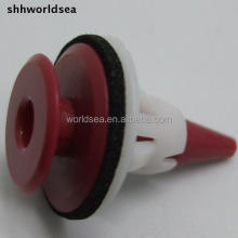 Polyformaldehyde Mauve Plastic Retainer Clip