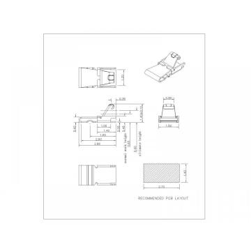 SF-028-XX-16 Palec sprężynowy L 2,8 mm