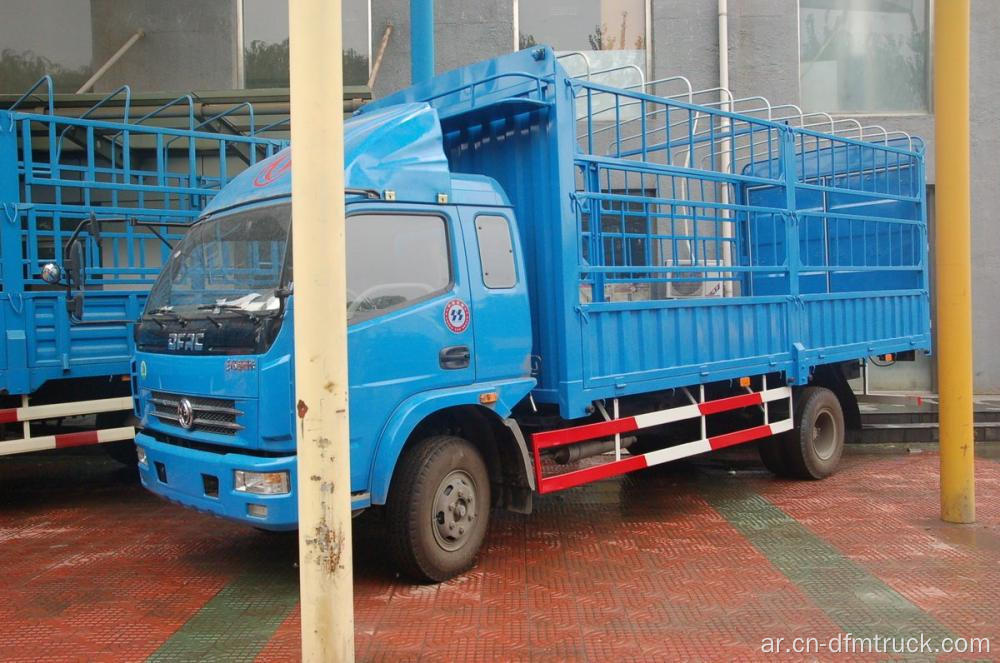 6 عجلات Dongfeng Cargo Truck Lattice Truck