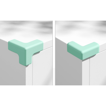 사용자 정의 TL 모양의 실리콘 아기 모서리 보호자