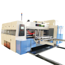4 Color Flexo Carton Box Printing Slotting Packaging Machine with Stacker
