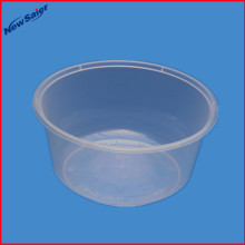 transparent food container with lids customized PP contianer