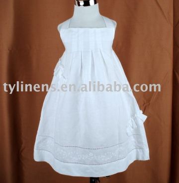 Embroidery Hemstitch Dress