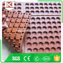 safety rubber floor mat Anti Slip Interlocking Restaurant Rubber Floor Mat