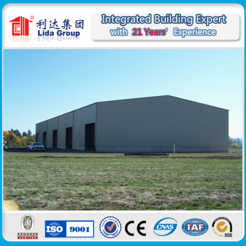 Prefabricated Galvanized Steel Structure Workshop