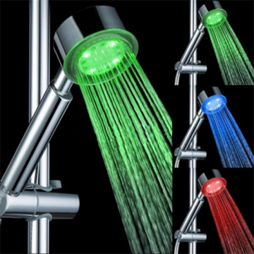 Led rain shower head shower faucet