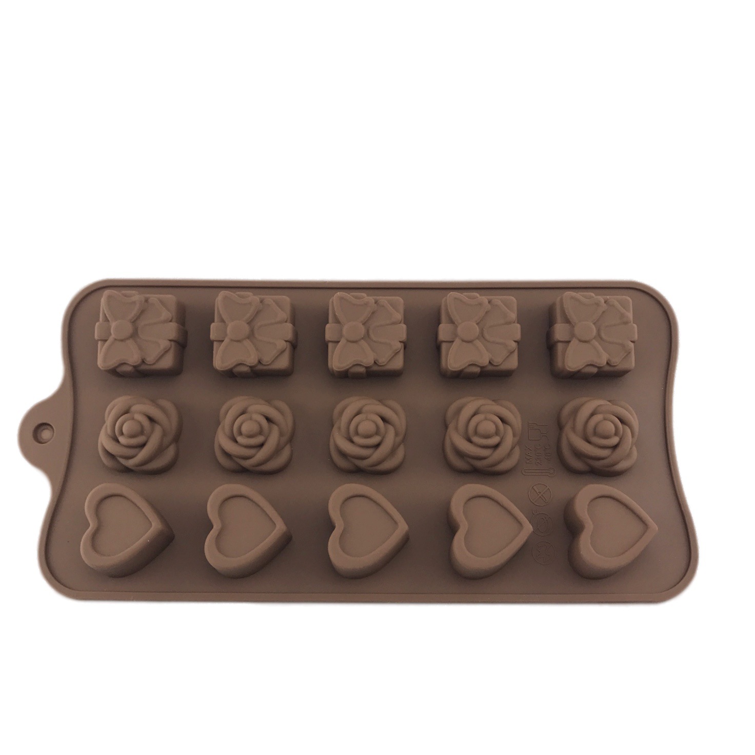 Diverse models Silicone Candy Chocolate Molds Flexible Baking Mold for Jello Shaping Hard or Gummy Candies