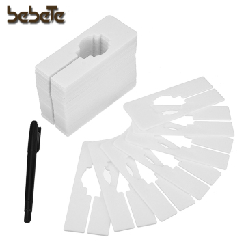 Clothing Rack Size Dividers Rectangular Hangers Dividers with 1 Piece Marker Pen