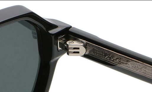 Private Label Geometric Sunglasses with CP Temples ME2169-Hinge Private Label Geometric Sunglasses with CP Temples ME2169-Hinge