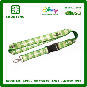 Latest Design plain woven lanyards