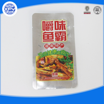 Laminated plastic food packaging bag for food