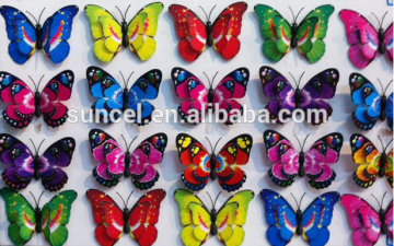 12 Pcs 3D Butterfly Wall Stickers Art Decor Decals/Colorful Butterflies Nursery Decal Instant Home Decor