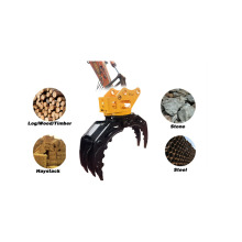 Mini Skidsteer Forestry Attachments: Log Grapples and Skid Steer Attachments