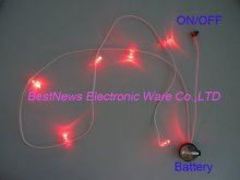 flashing christmas light string