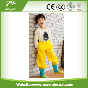 Popular PU Raincoat PU Rain Jacket Pants