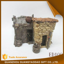 Figurine brick design house model ornament souvenir items gift item