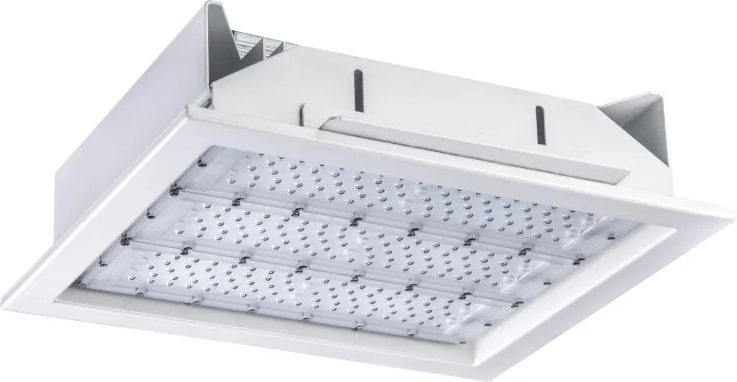 White Housing 120W LED Canopy Light for Gas Station