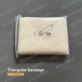 Bandage triangulaire pour blessure