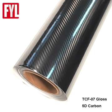 Gloss 5D Carbon Fiber Vinyl Wrap