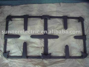 gas cooker cast iron grid pan support