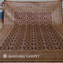 10.3'x14.3' Large Hand Knitted Qum Persian Rug Silk