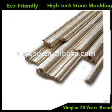 High Quality Cheap Natural Stone Powder Composite Substitute Of Marbe Mouldings
