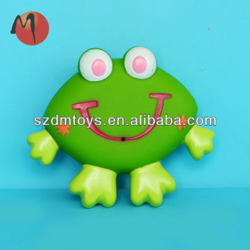 soft and squishy vinyl toy plastic frogs animals