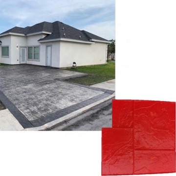 Ashler Slate Concrete Mold for Flooring: Mat Stamp Tool