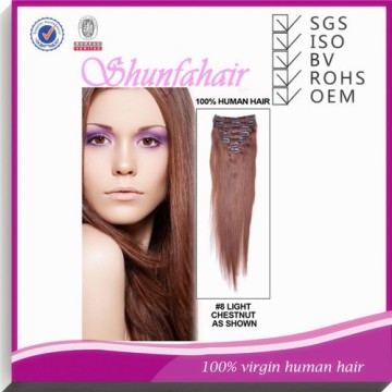 Highest Quality Clip-In Extensions,100% Real Human Hair Extensions,Weave Hair Extensions