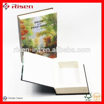 secret garden book shape package boxes