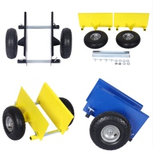 600LBS Adjustable Drywall Dolly Cart - Heavy Duty Panel Truck