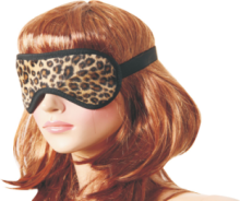 Cloth Mask Blindfold For Adult Games Leopard print Blindfold Eyeshade Sex Toys For Couple Adult Sex Products