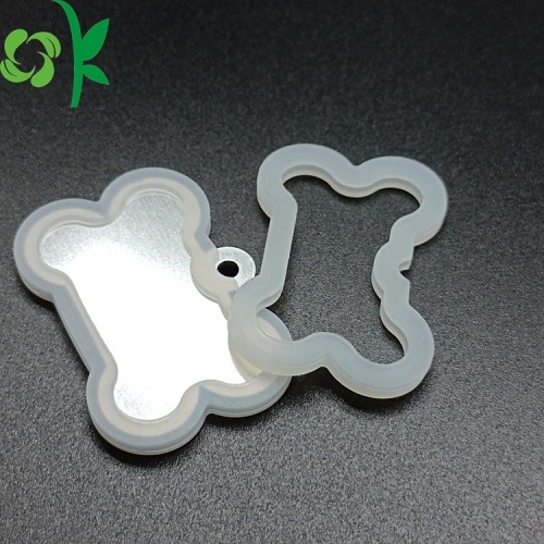 Verkoop Nieuwste Design Silicone Pet Tag Cover