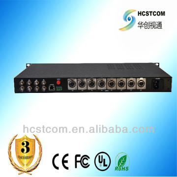 1-8ch broadcast analog audio communication