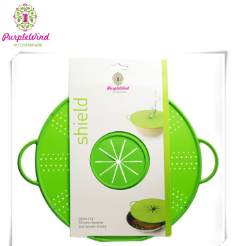 Flexible kitchen tools multifuction silicone splatter shield