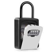 Eastommy NEW key storage lock box, outdoor key  lock box, metal box with lock