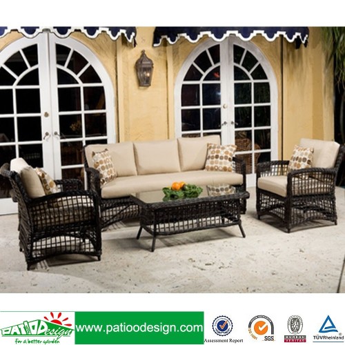 outdoor furniture rattan sofa set