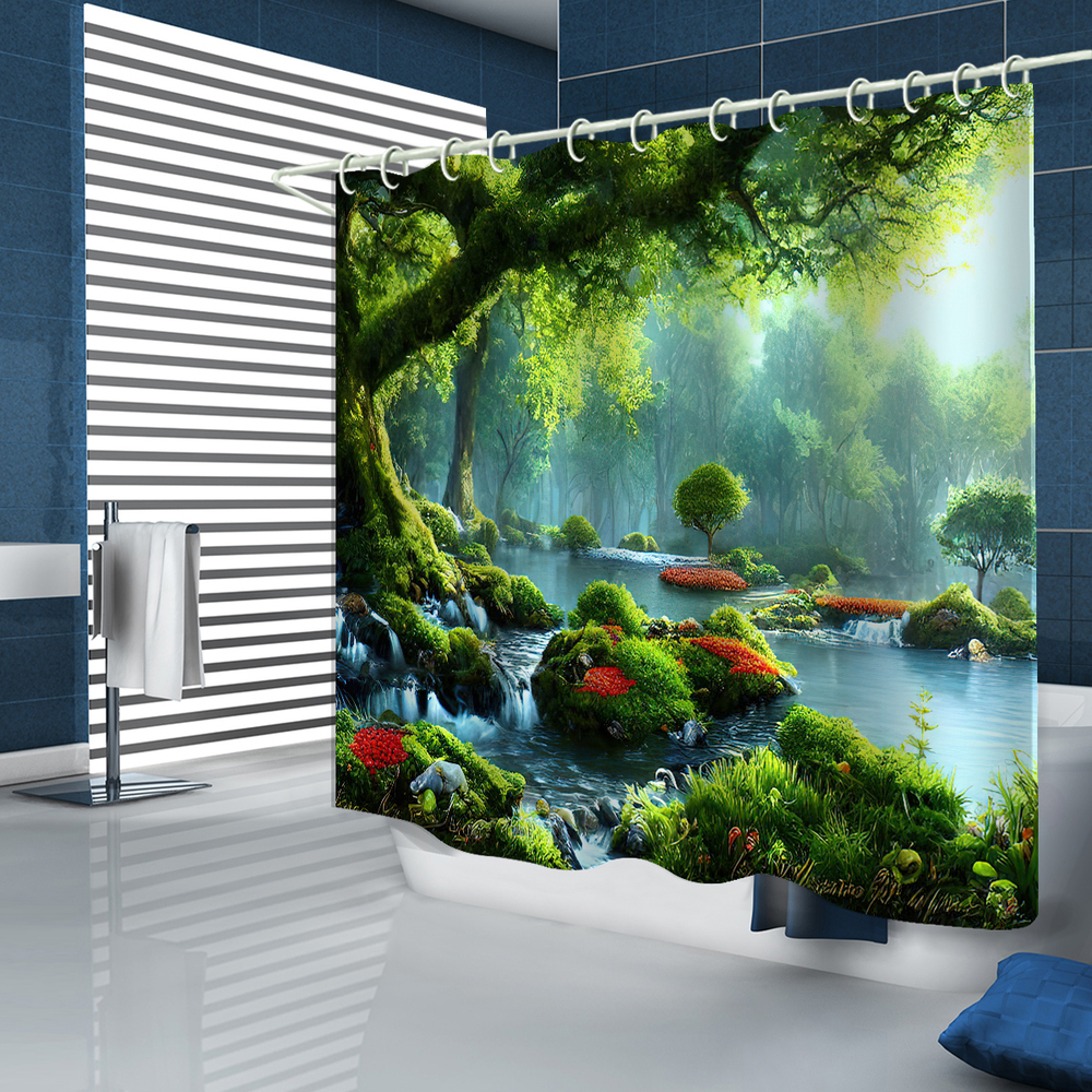 waterproof walk in shower curtain202400- (1)-02