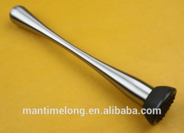metal pestle cocktail muddler bar muddler
