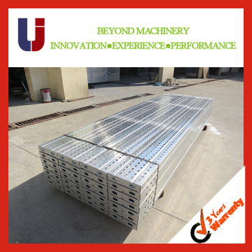 China top quality galvanized steel marine scaffolding plank walk board roll former