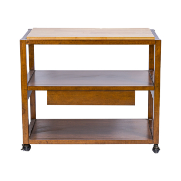 Outdoor Serving Cart With Storage