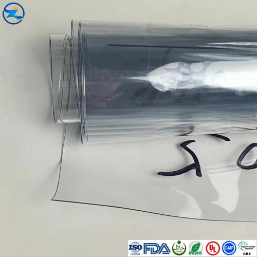 Soft Transparent Glossy Heat-sealing Laminatable PVC Films