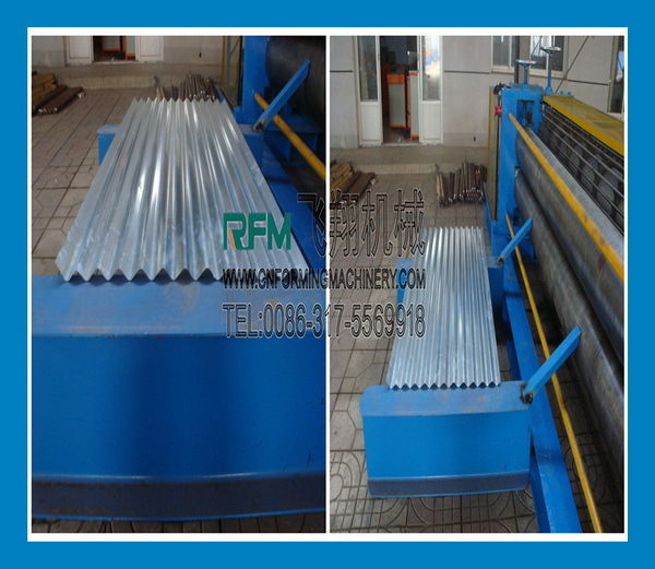 FX1200 Galvanized corrugated roof sheet making machine