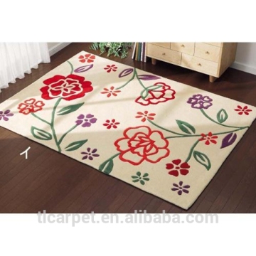 Hand-Knotted Silk Rug 003