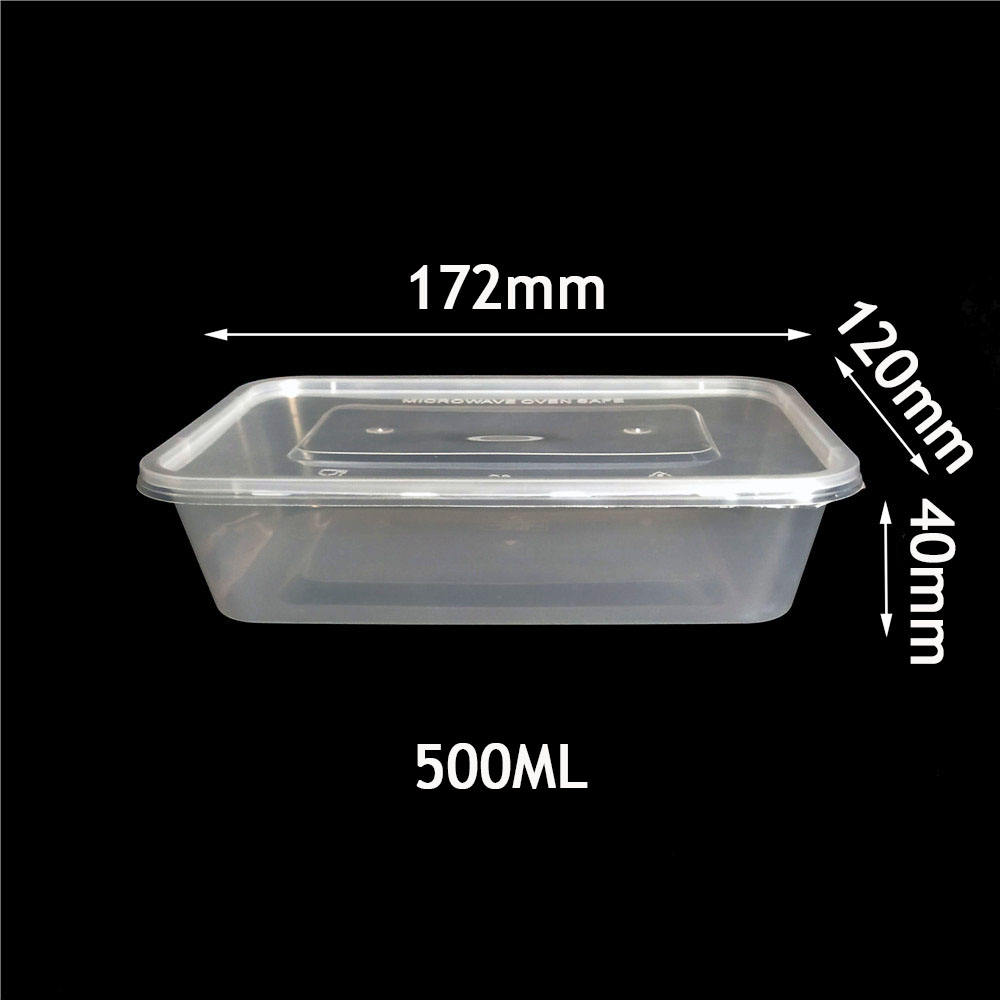 Microwavetake Avistar contenedor de plástico de alimentos desechables