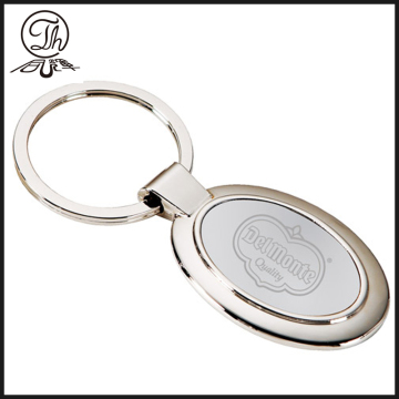Custom laser engraved logo keychains for men