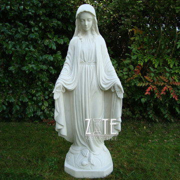 Beautiful Classic virgin mary marble statue