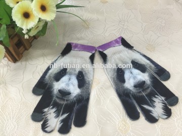 new glove, picture glove, printed glove