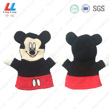 Mickey style lovely bath gloves