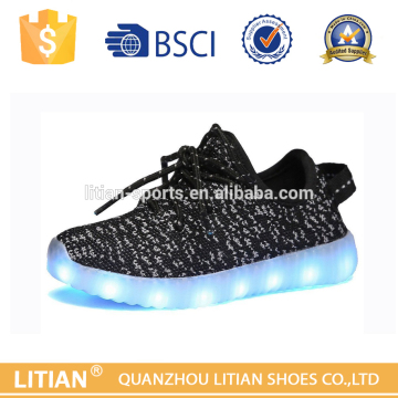 2016 Sneaker Led Shoes Led Usb Charge Shoes Sneaker Led Shoes for kids